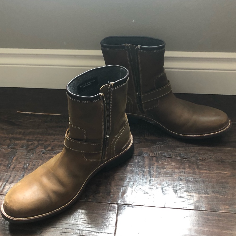 Men’s 9M Bryce Zip Winter Boot Brown (Partridge)